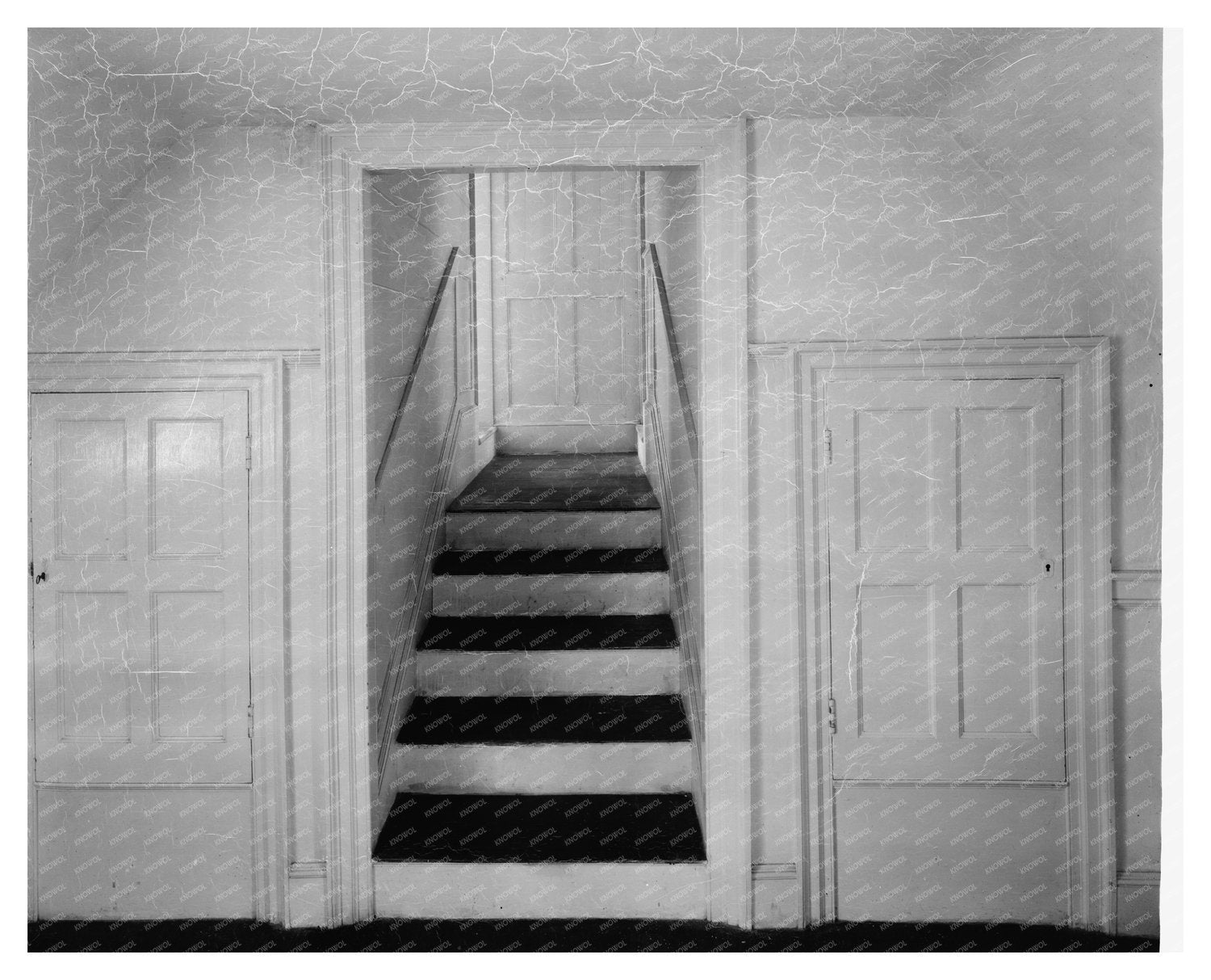 Historic House Interior, Accomack County, VA, 1953