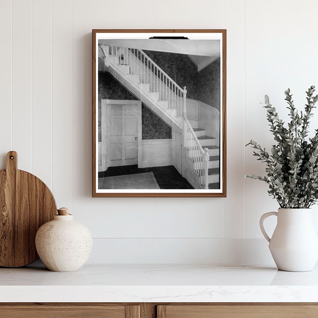 Historic House Interior, Accomack County, Virginia, 1640