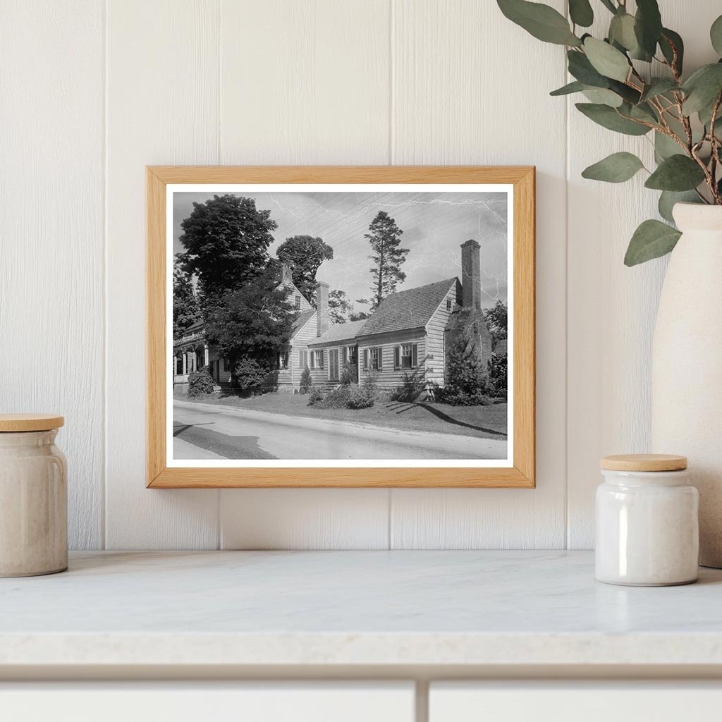 Old Seymour Place, Accomack County, Virginia, 1953 Photo