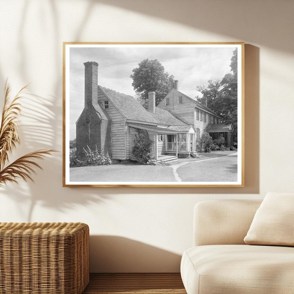 Old Seymour Place, Accomack County, VA - 1953 Photo