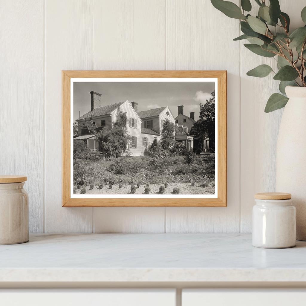 19th-Century Residence in Accomack County, Virginia, 1953