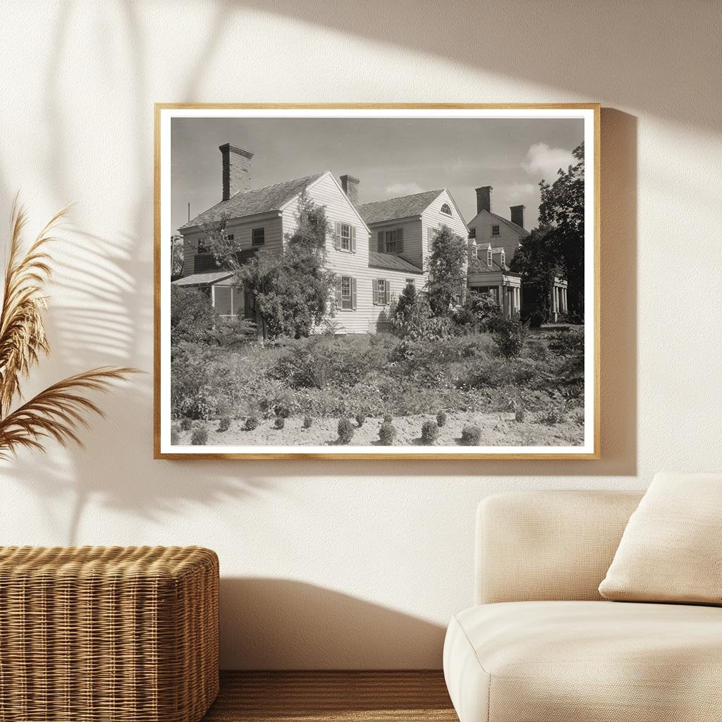 19th-Century Residence in Accomack County, Virginia, 1953