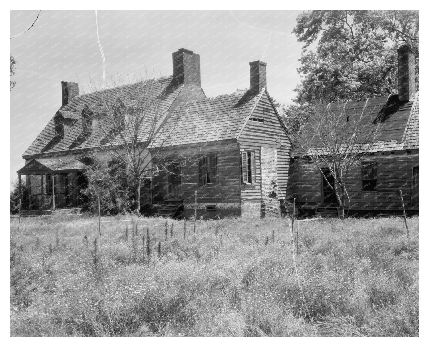 Upshur Farm, Finney Creek VA, 1755 Vintage Photograph