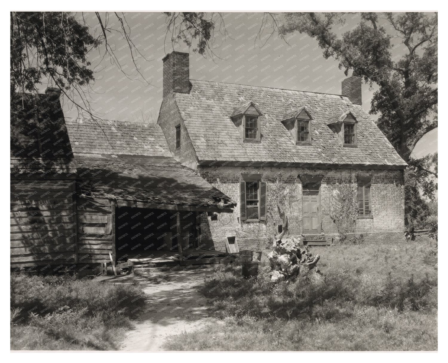 Upshur Farm, Finney Creek, VA - Historic Architecture 1755