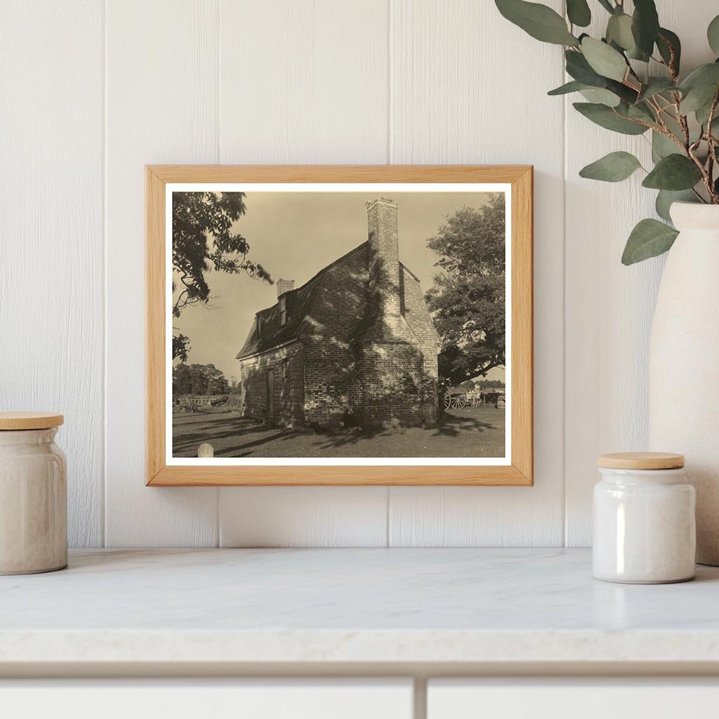 Historic House in Deep Creek, VA - 1930s Photo