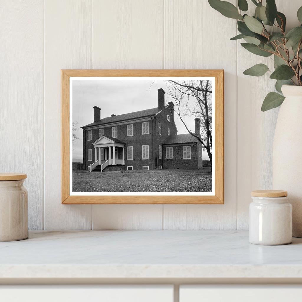 Old Carr Place, Charlottesville VA, Historic Photo 1819