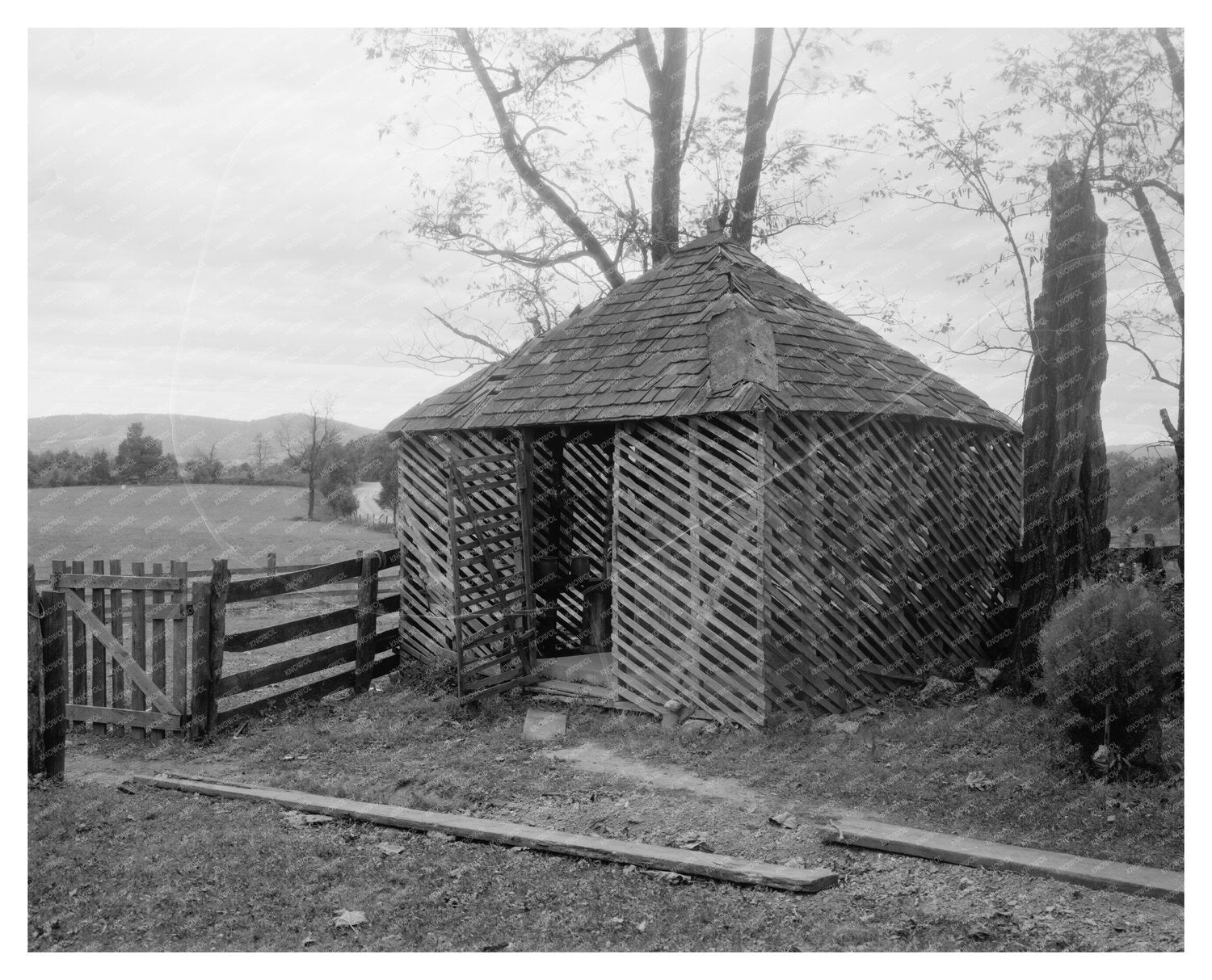 Vintage Architecture of Short Pump, VA, 1953