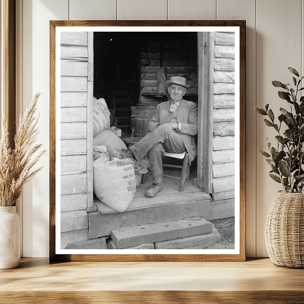 Gordonsville VA Granary Mid-20th Century Photo