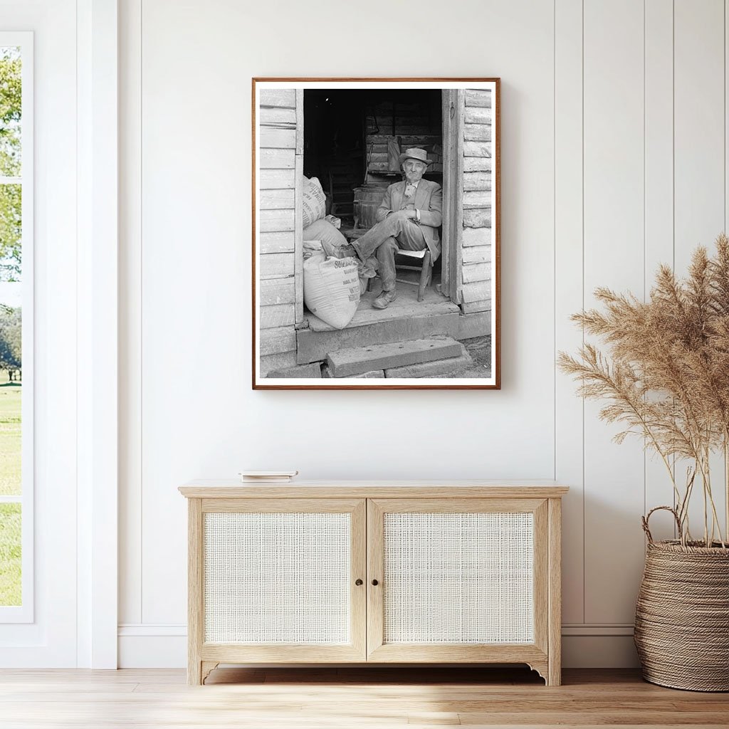 Gordonsville VA Granary Mid-20th Century Photo