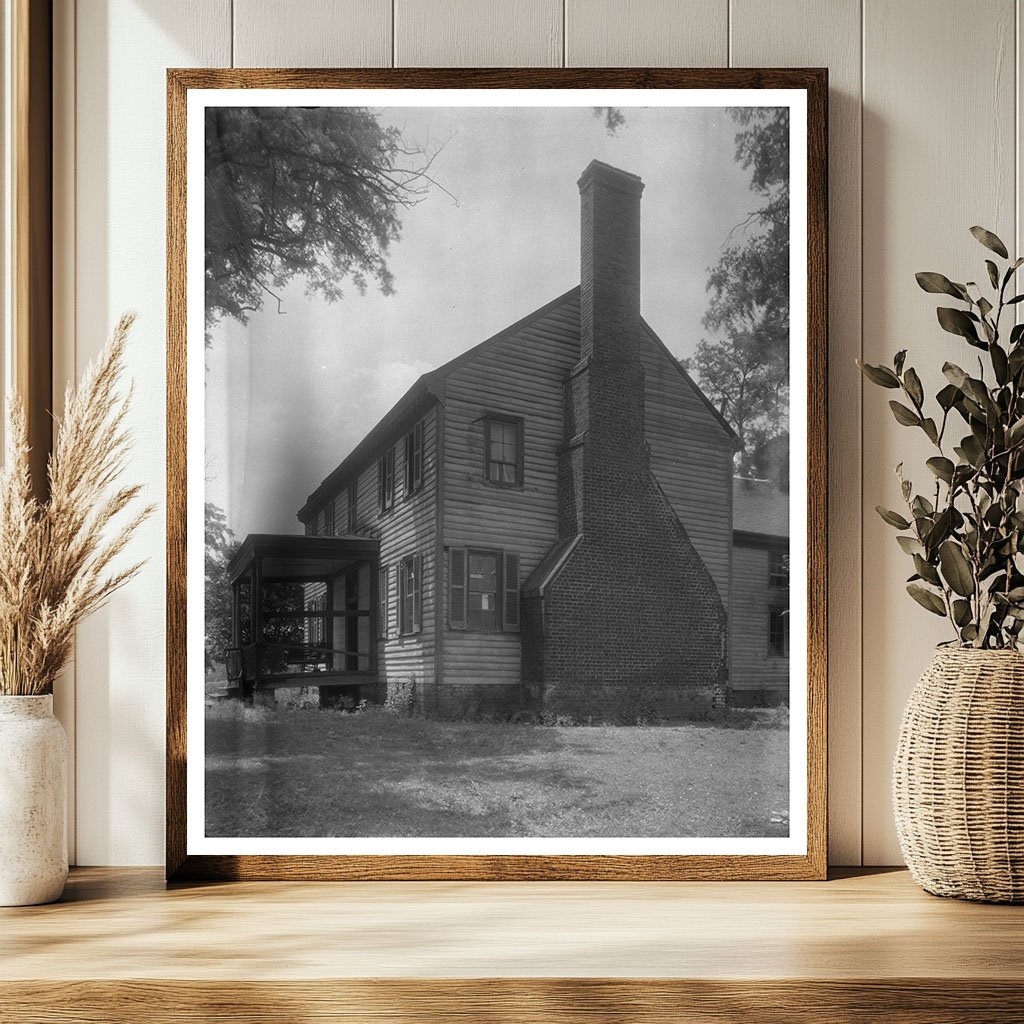 Viewmont Residence, Charlottesville VA, 1953 Vintage Photo