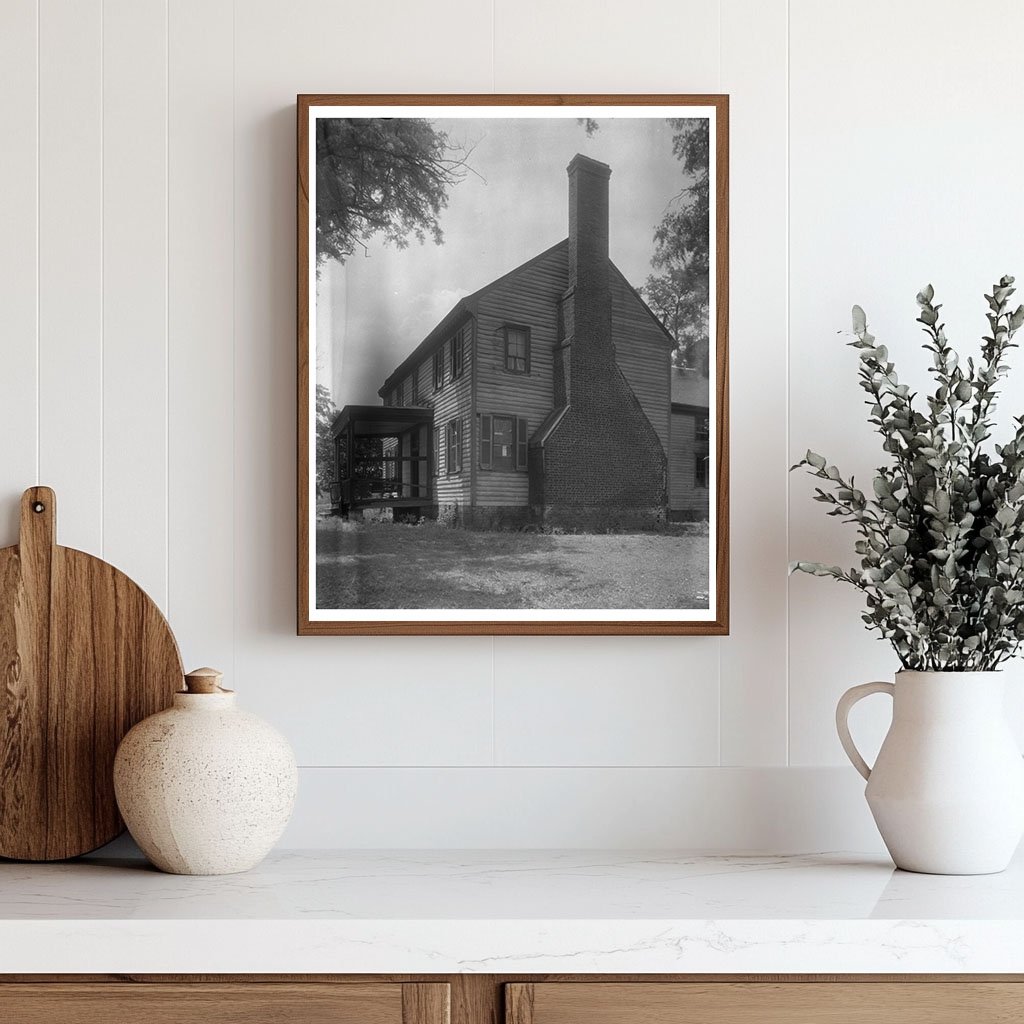 Viewmont Residence, Charlottesville VA, 1953 Vintage Photo