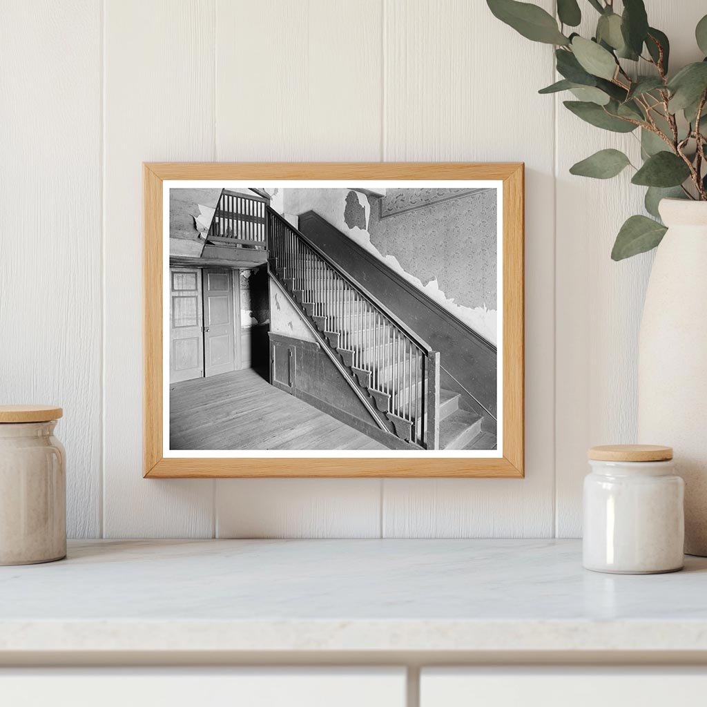 Viewmont Interior Stairway, Charlottesville VA 1900s