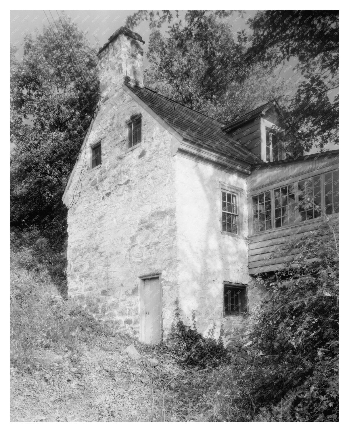 Charlottesville VA Vintage Architecture Photo Early 1900s