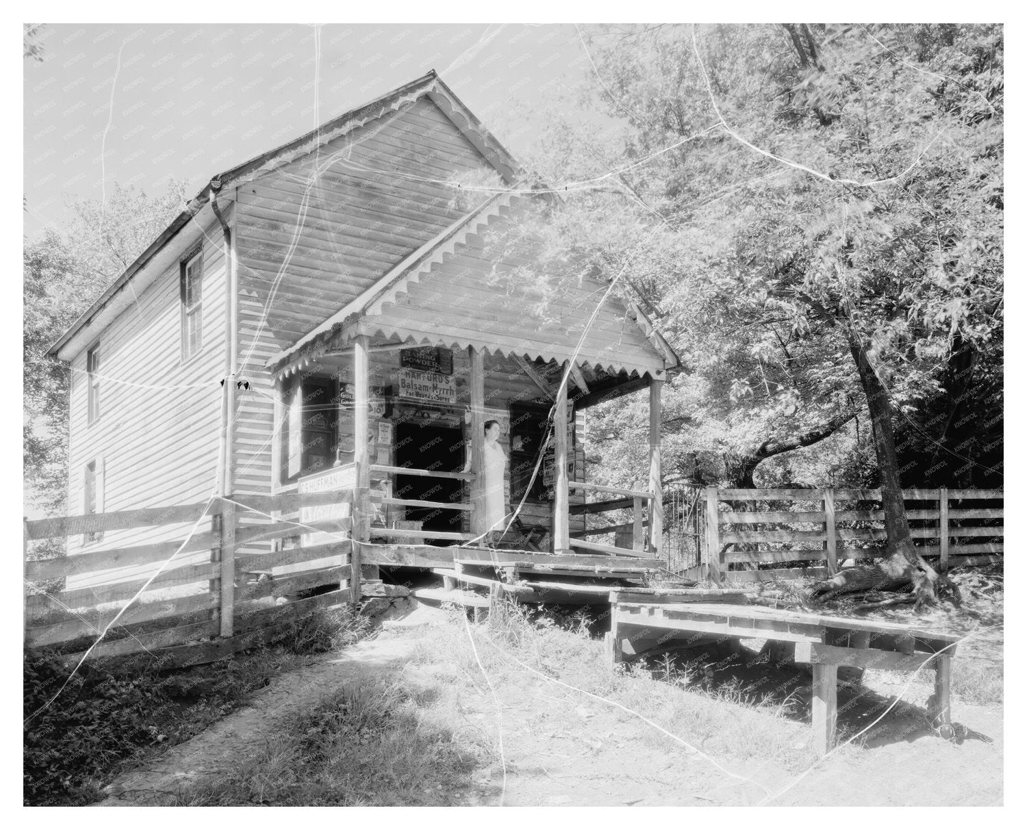 Carters Bridge, Albemarle County, Virginia, Early 20th Centu
