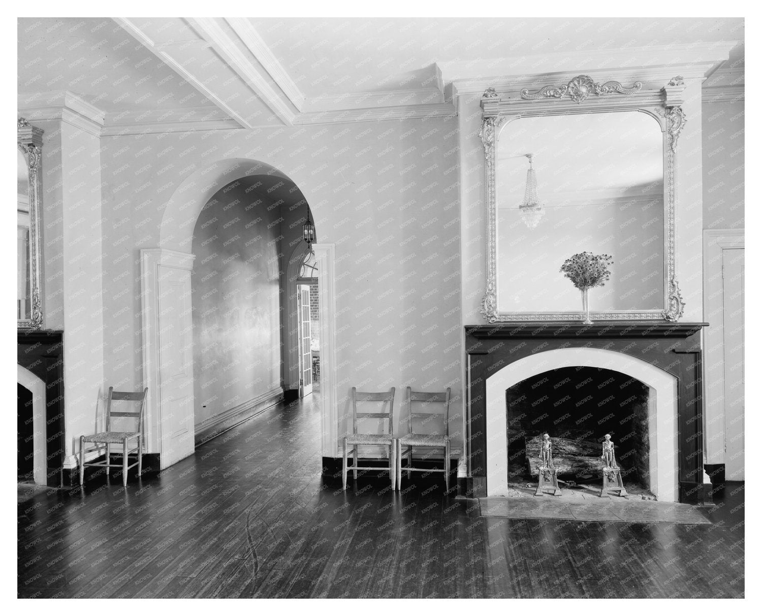 Charlottesville Historic Residence Photo, Virginia 1953