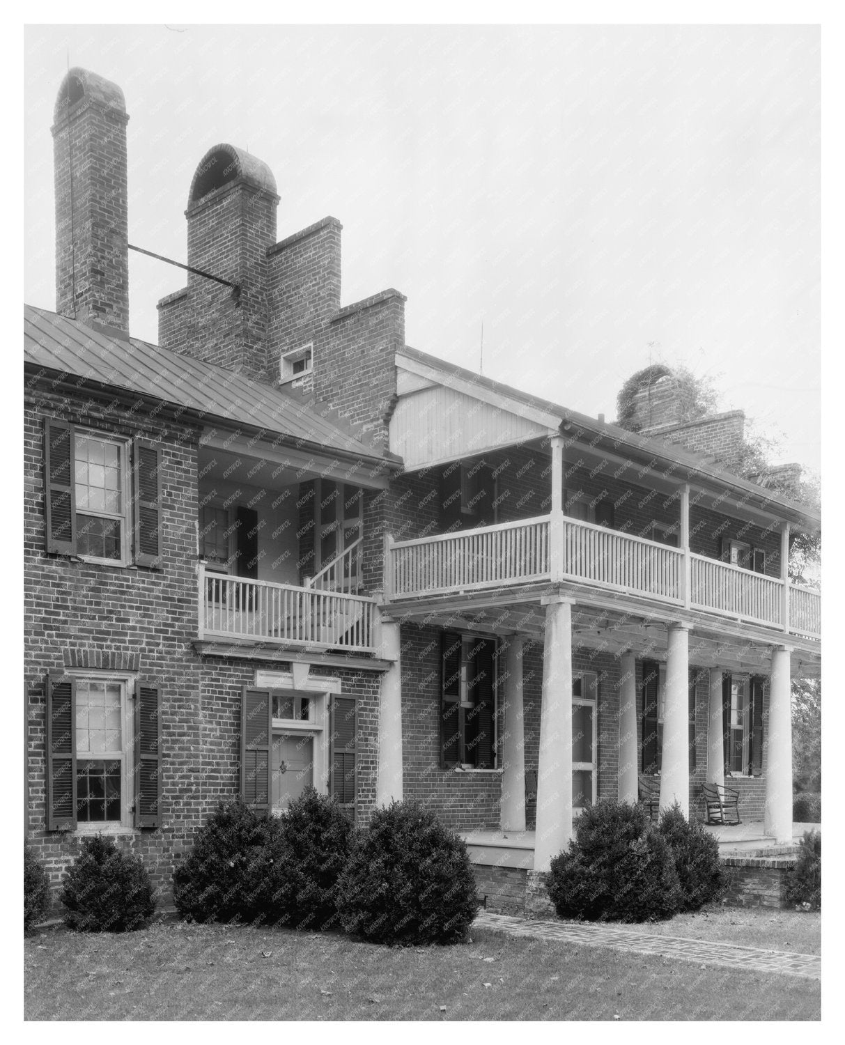 Historic Architecture in Albemarle County, Virginia 1953