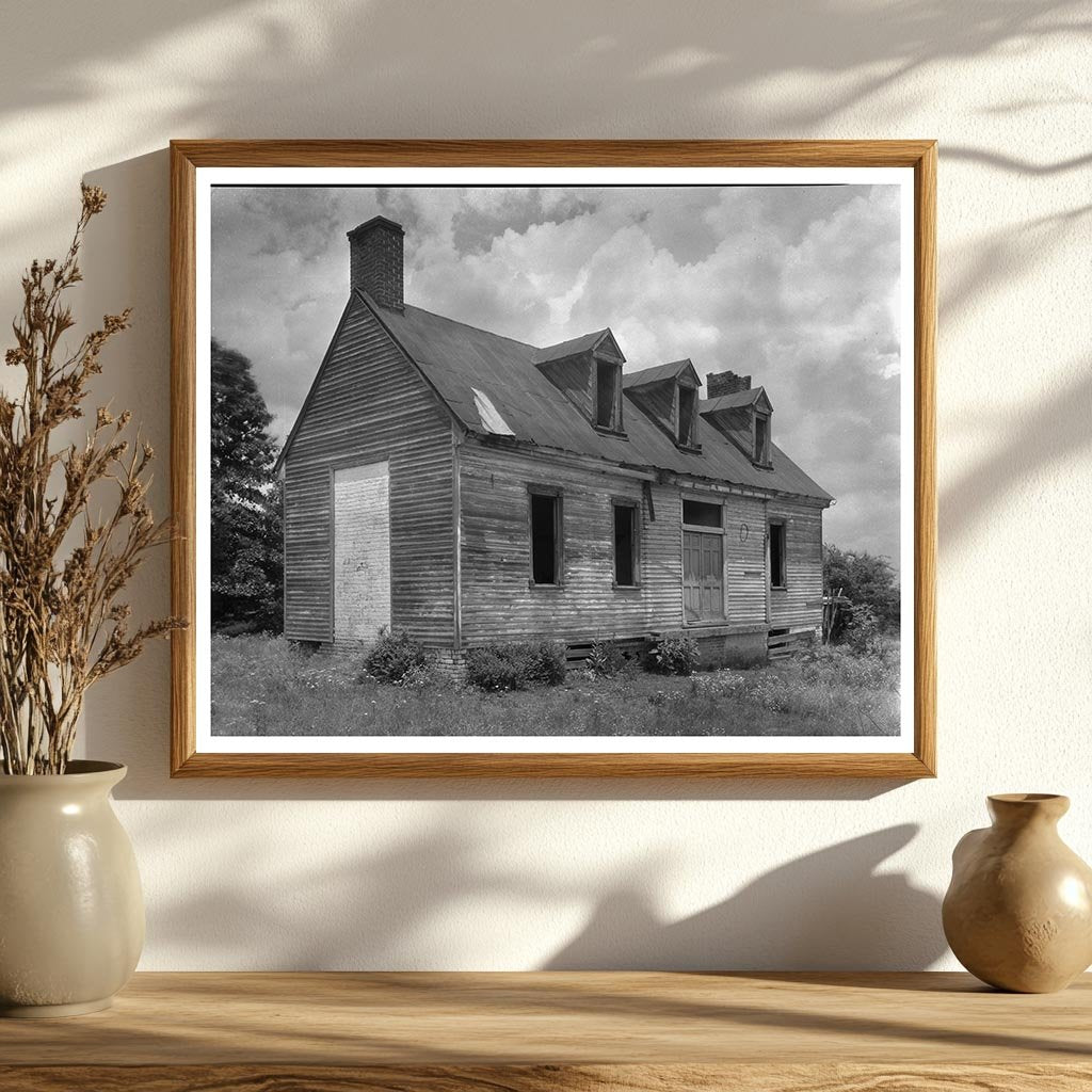 Vintage Photo of Albemarle County, VA Architecture, 1953