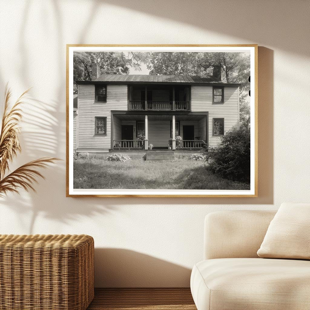 Albemarle County VA Vintage Architecture Photo 1953