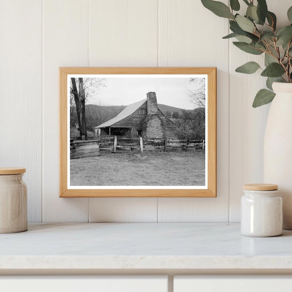 Vintage Architecture in Albemarle County, Virginia 1953