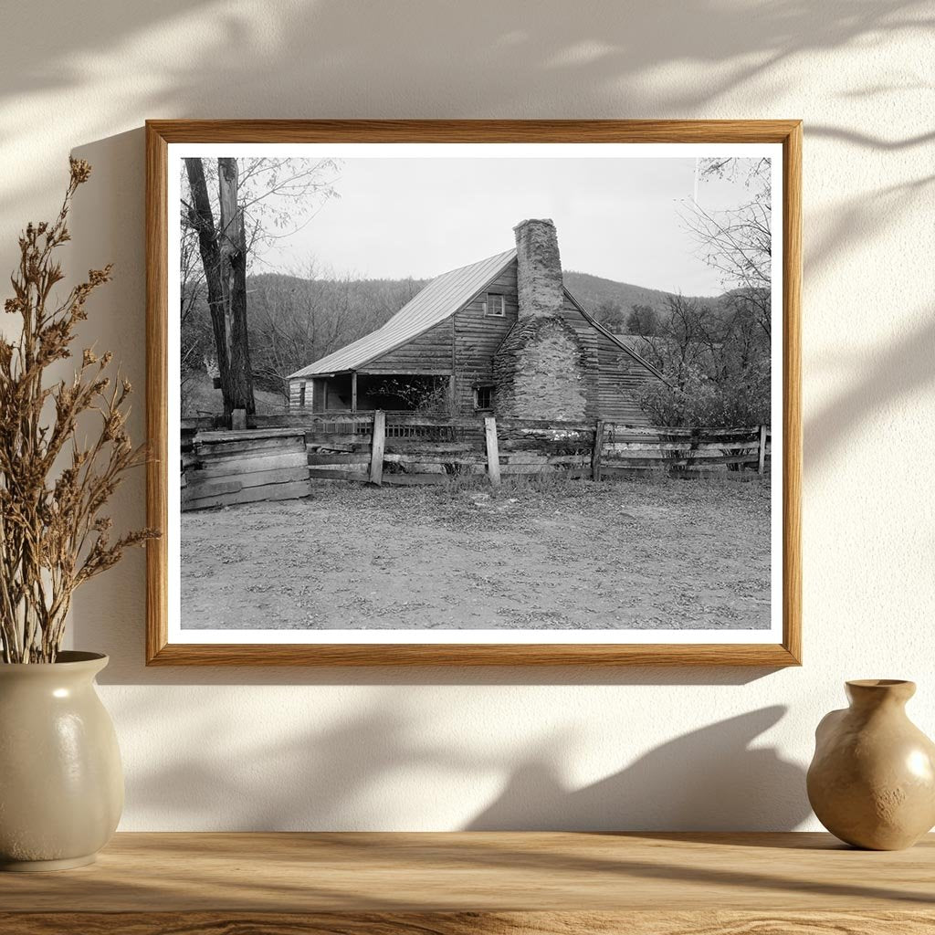 Vintage Architecture in Albemarle County, Virginia 1953