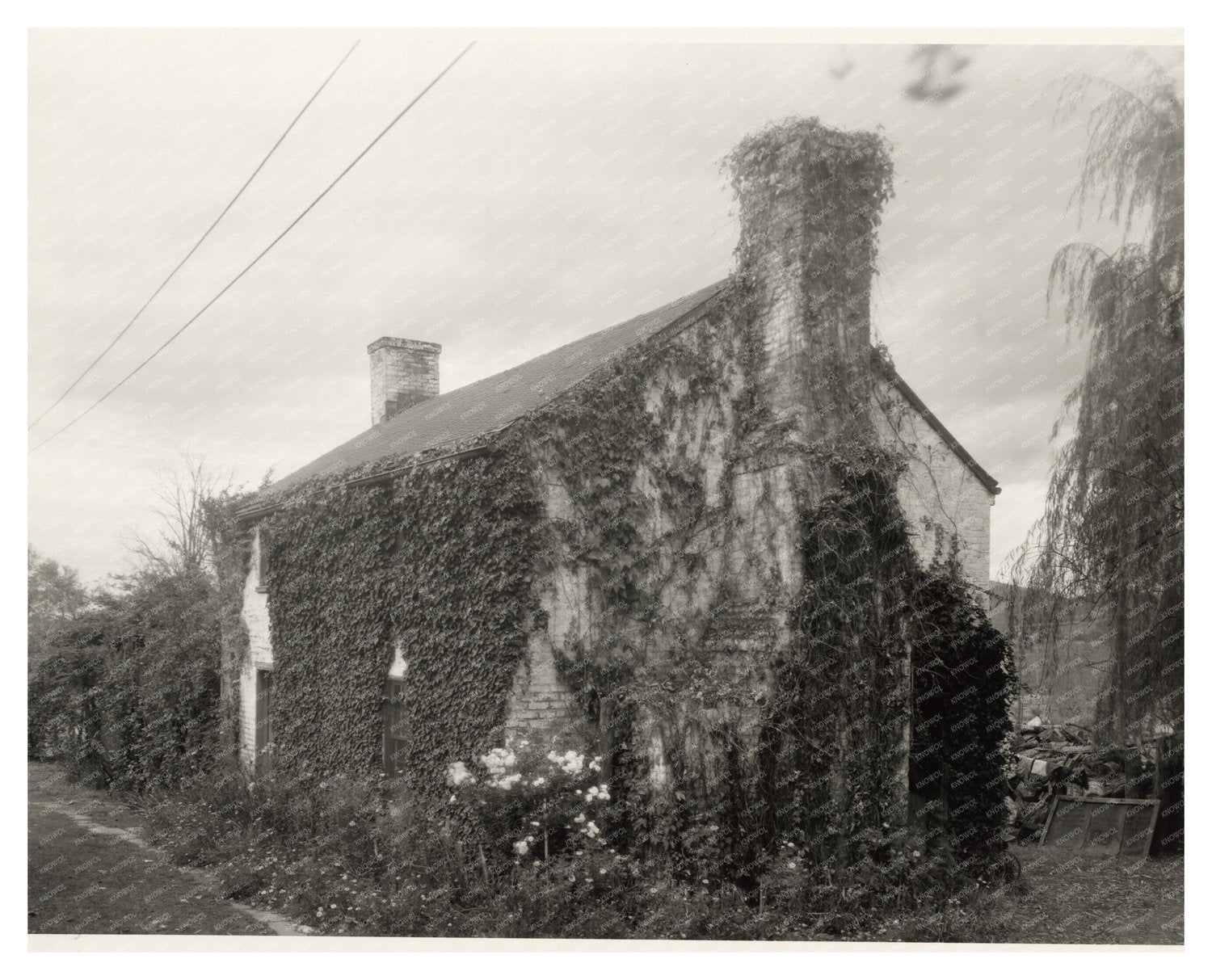 1825 Brick House in Charlottesville, VA - Historic Photo