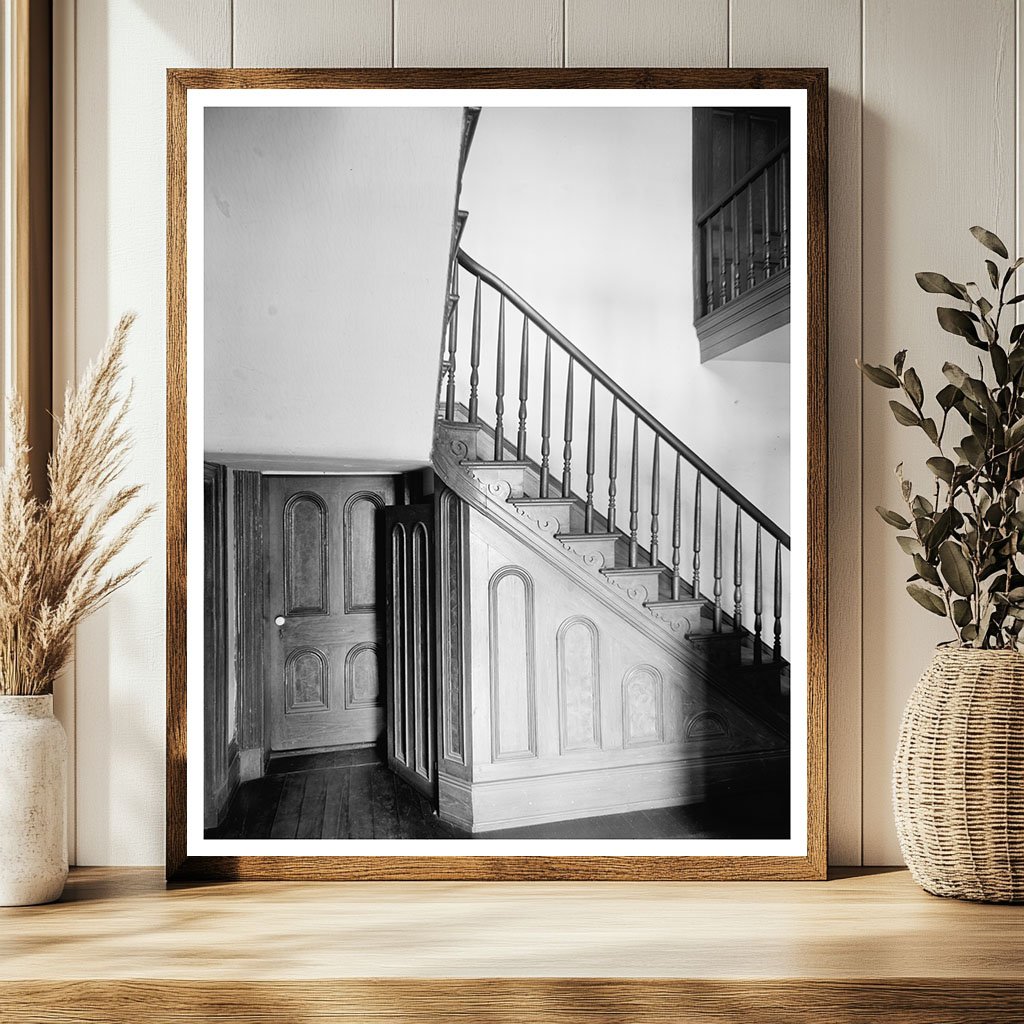 Vintage Interior Photo of Batesville, VA, Early 1900s