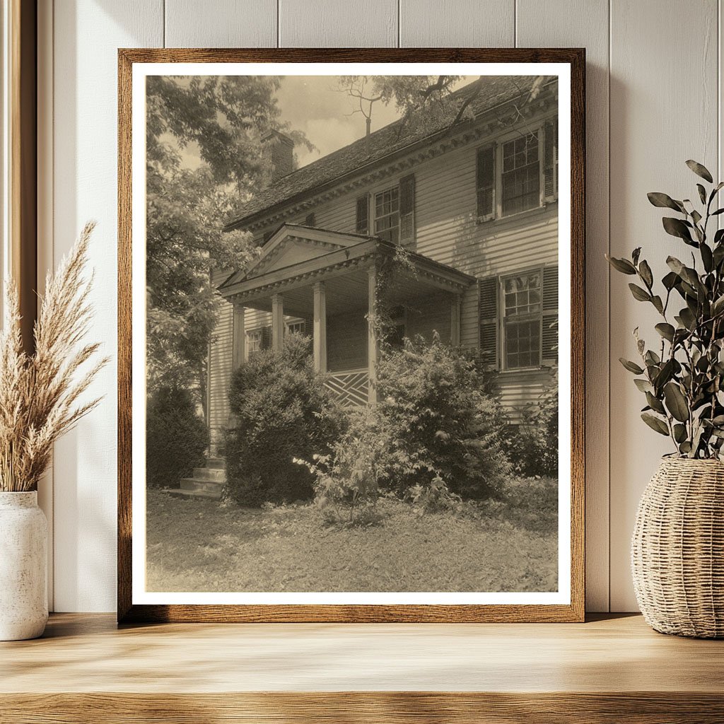 Historic Staples House, Charlottesville VA, 1783 Image