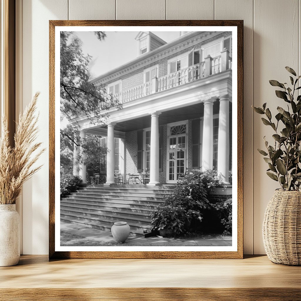 Carters Bridge, Albemarle VA, 1798 Vintage Photograph