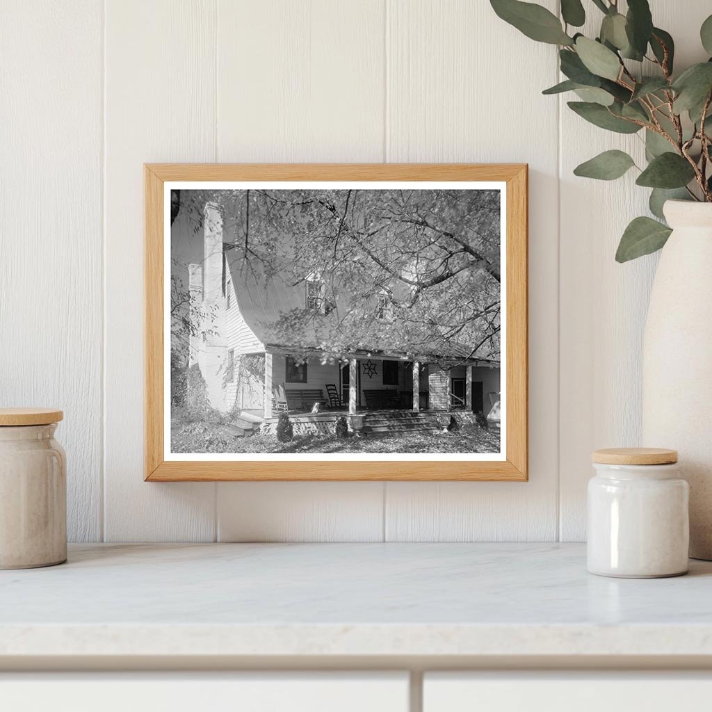 1953 Vintage Home Photo, Albemarle County, Virginia