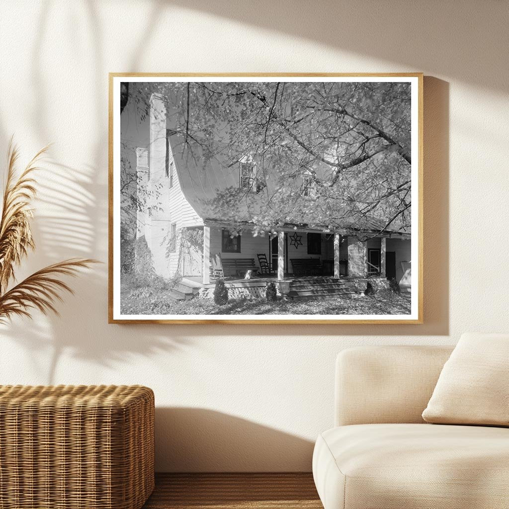 1953 Vintage Home Photo, Albemarle County, Virginia