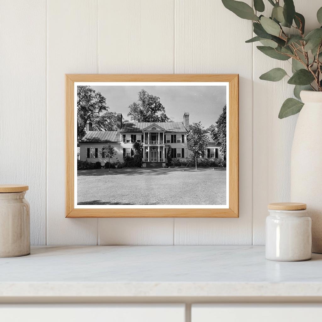 Historic Building in Green Mountain, VA - 1953 Photograph