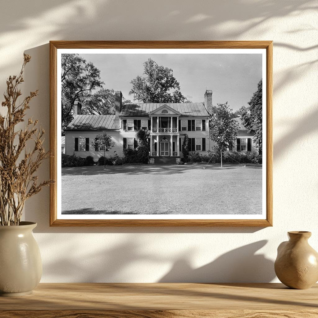 Historic Building in Green Mountain, VA - 1953 Photograph