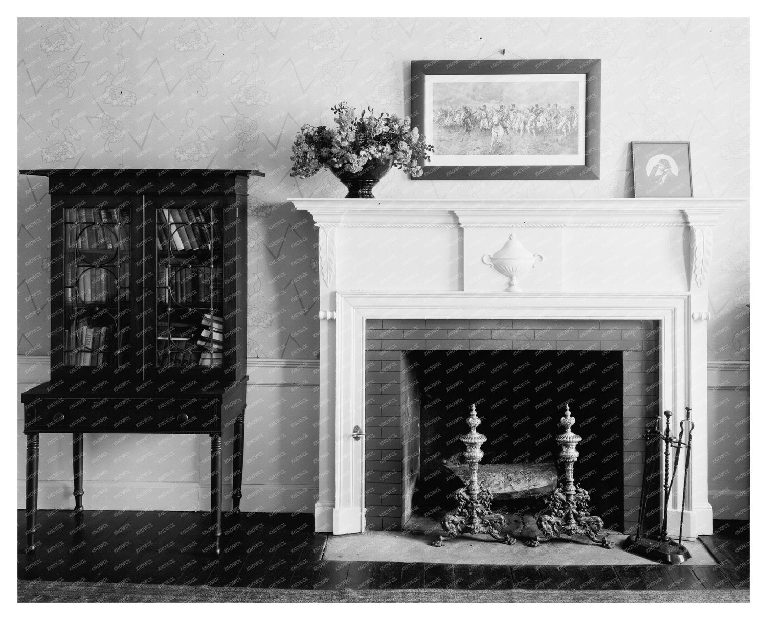 Vintage Photo of 1810s Building in Green Mountain, VA