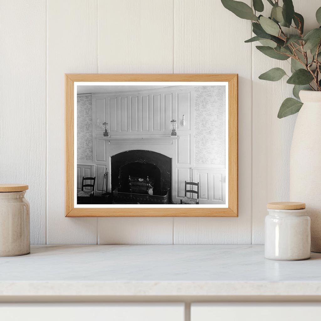 Historic Interior Architecture in Albemarle County, VA 1900s