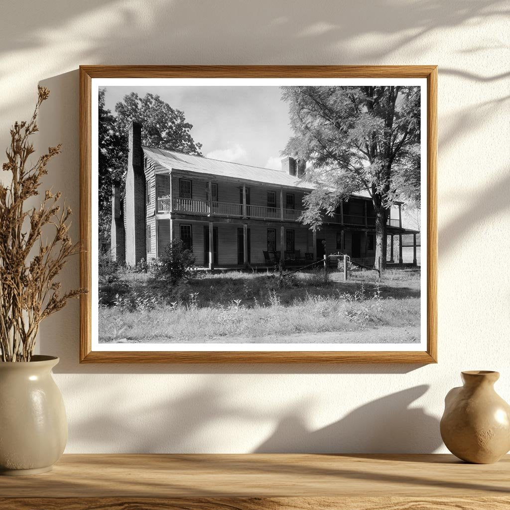 Alleghany County, VA Architecture Photo, 20th Century