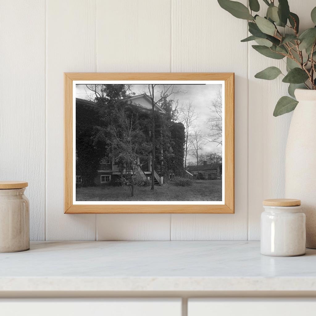 Log Cabin in Amherst County, Virginia, 1953 Image