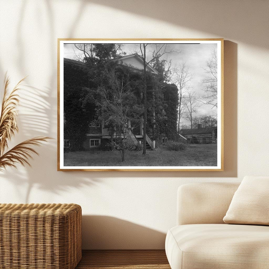 Log Cabin in Amherst County, Virginia, 1953 Image