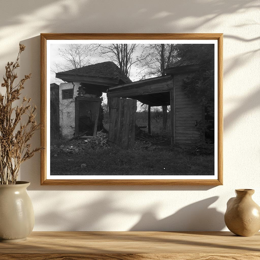 Amherst County, VA Historical Architecture Ruins 1953