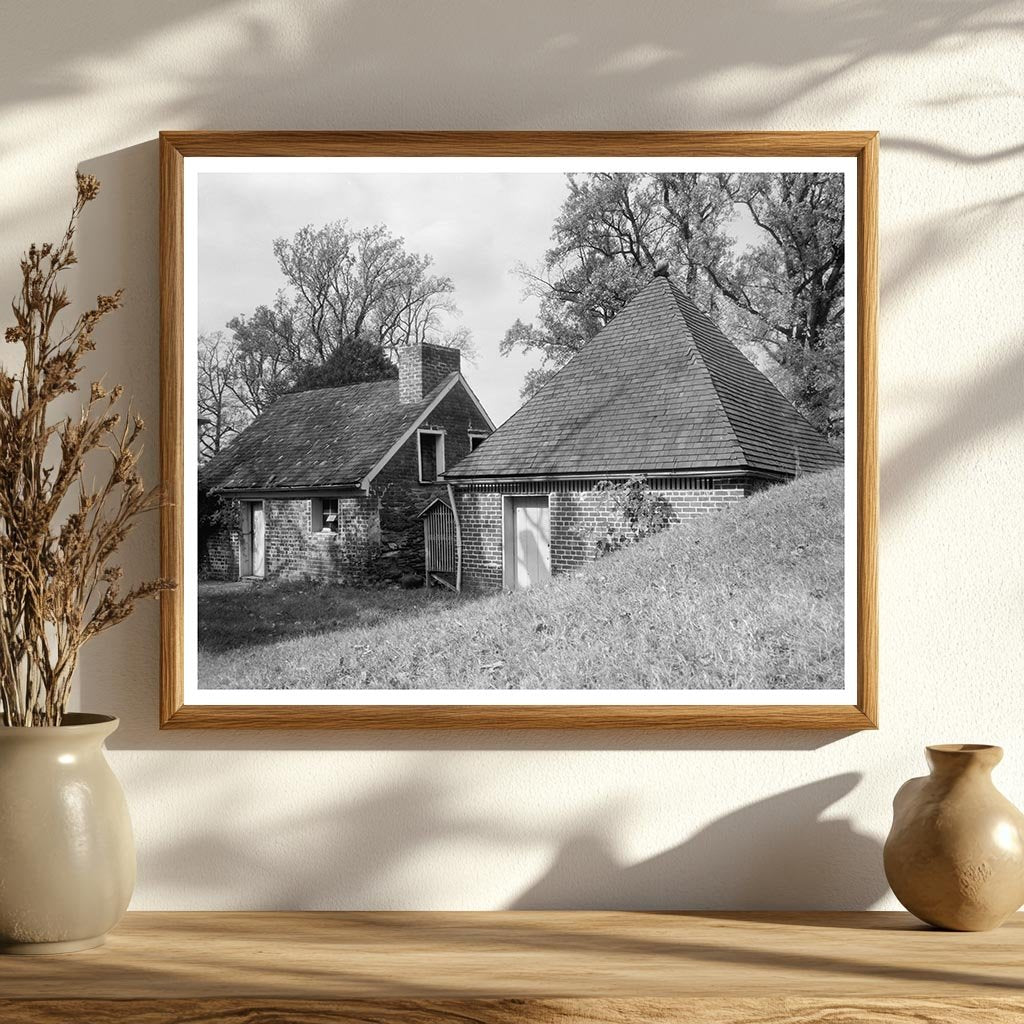 Jeffersons Bedford Estate Kitchen, Lynchburg VA 20th Century