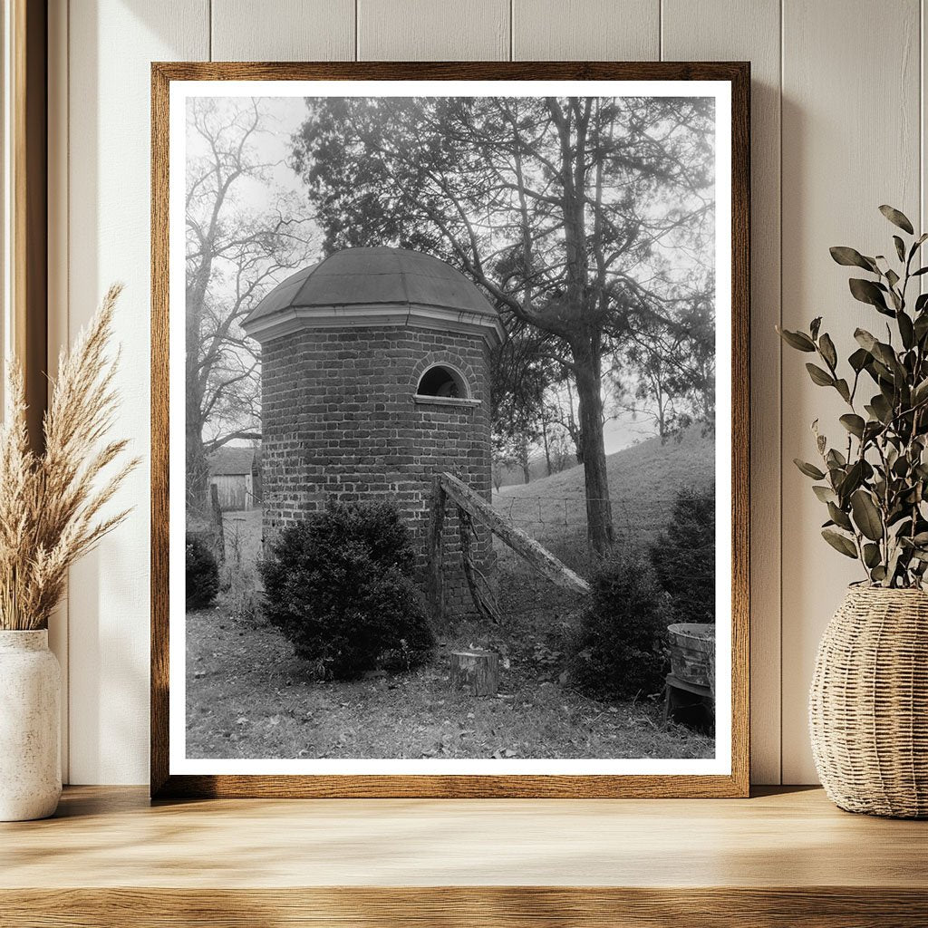 Vintage Privy at Jeffersons Estate, Lynchburg VA 20th Centur