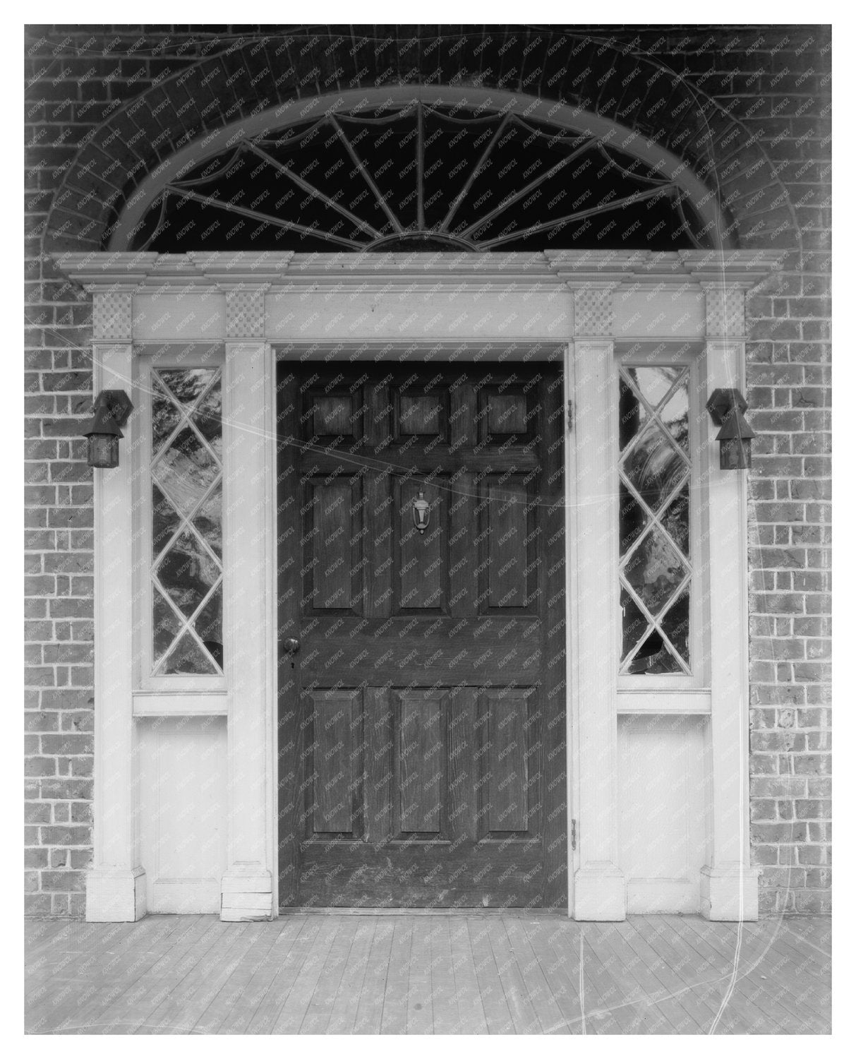 Lynchburg, VA Architectural Detail Photo, 20th Century