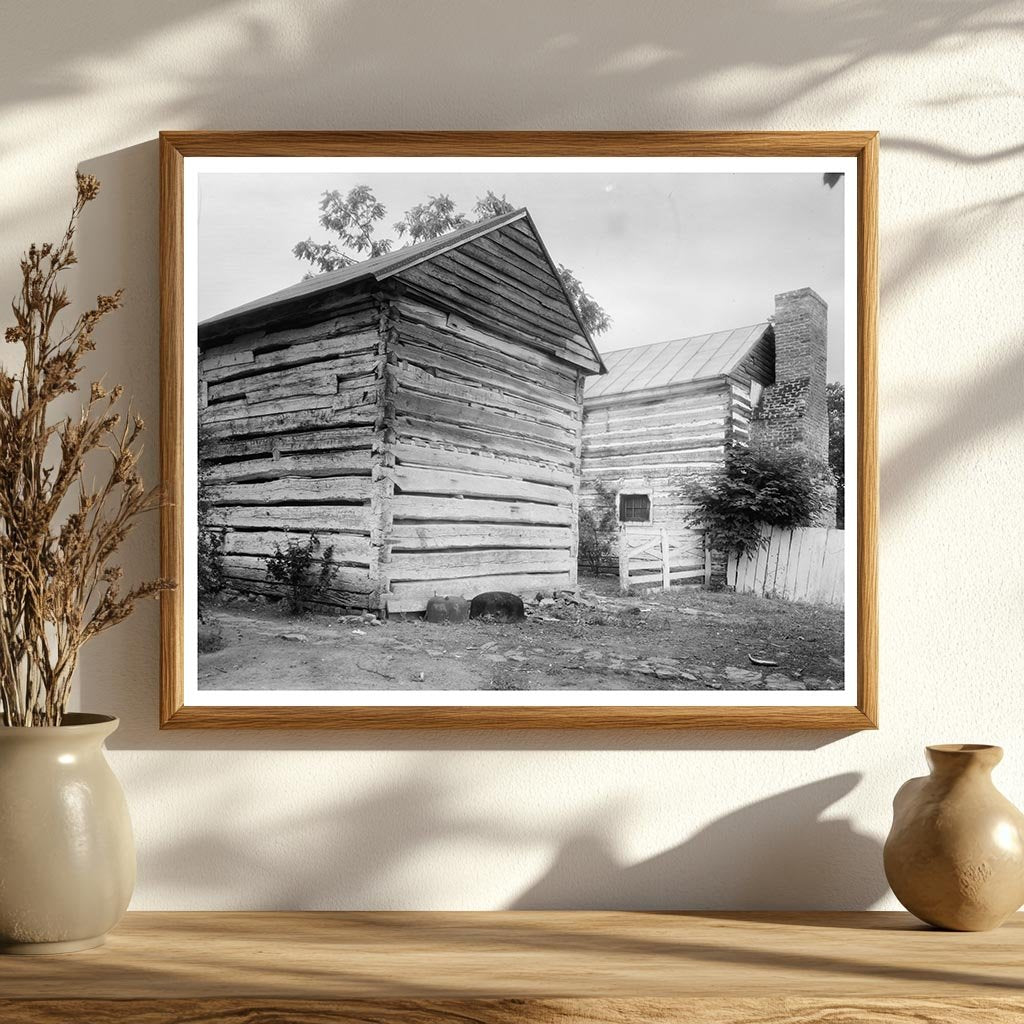 1760 Log Cabin in Fincastle, Virginia - Historic Photo