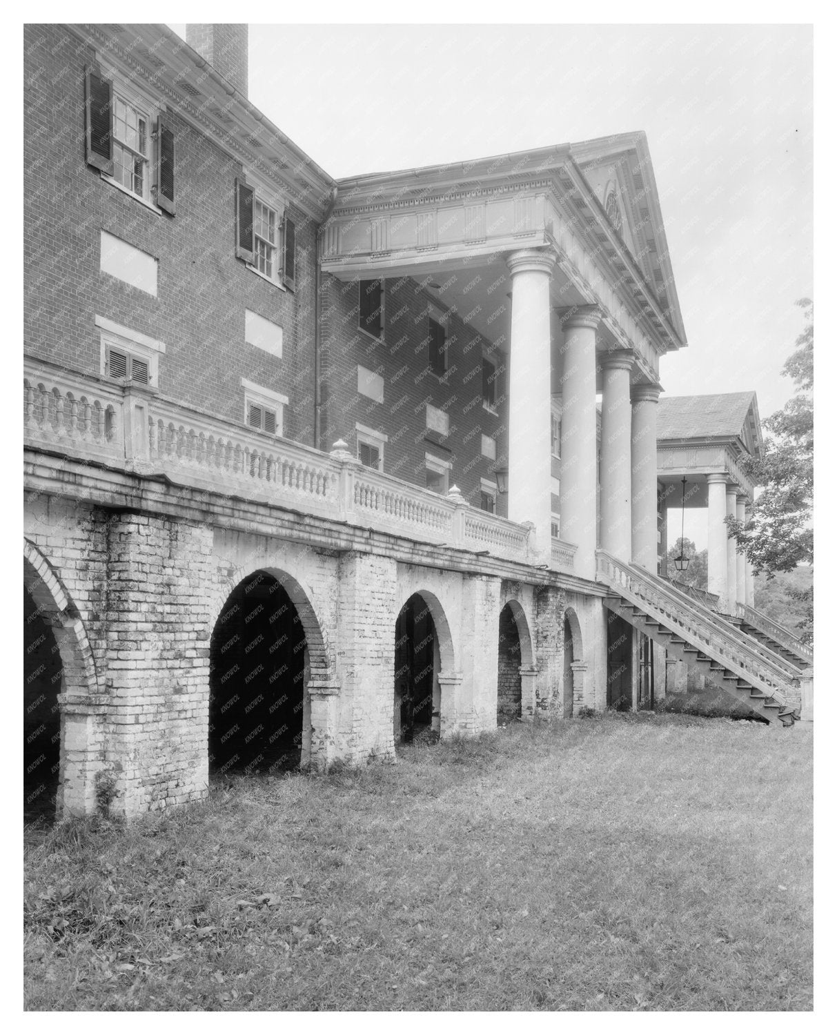 Monroe County WV Architecture 20th Century Vintage Photo