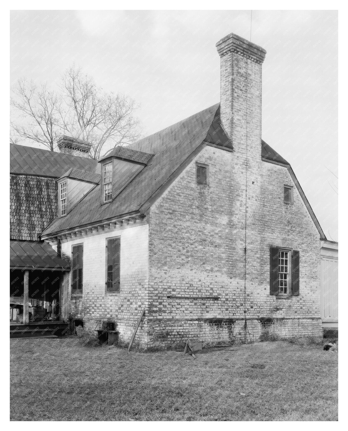 Bowling Green VA 1700s Architectural History Photo