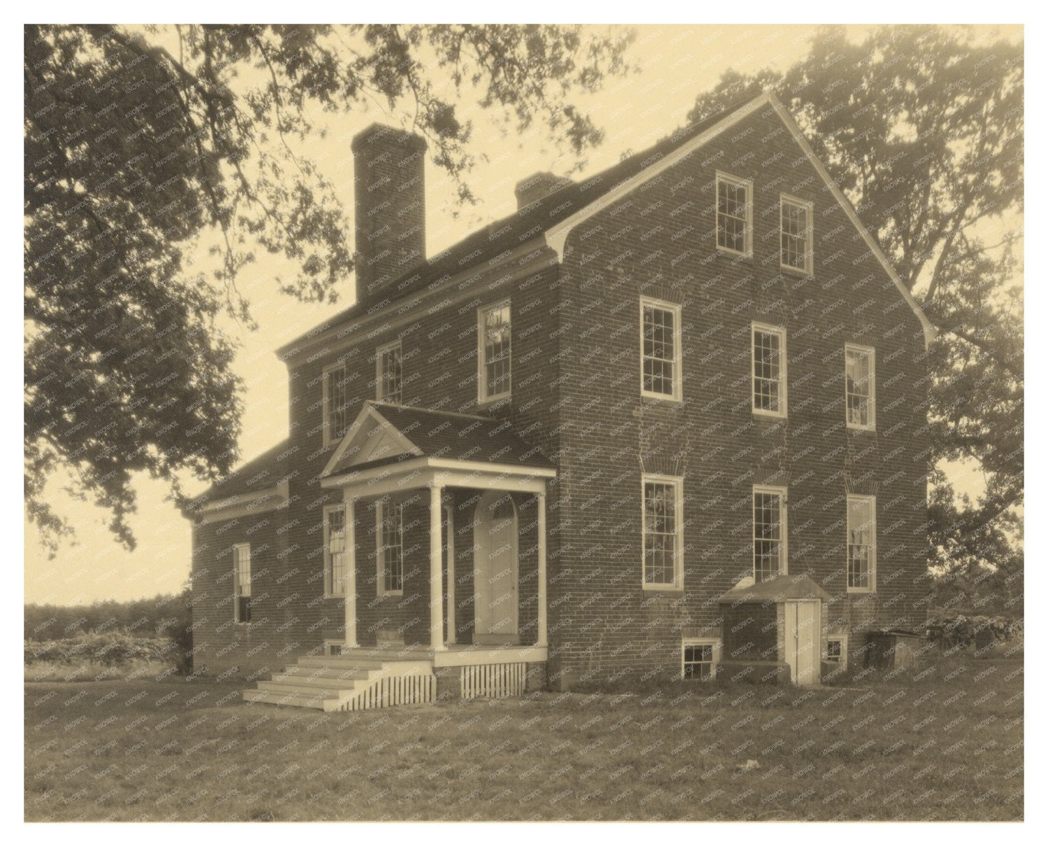 Vintage Architecture in Caroline County, Virginia, 1900s
