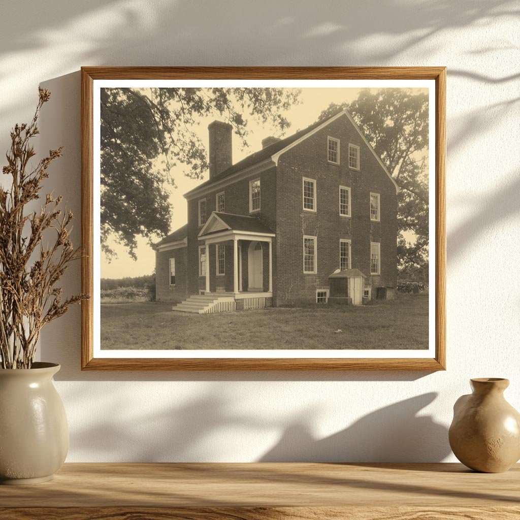 Vintage Architecture in Caroline County, Virginia, 1900s