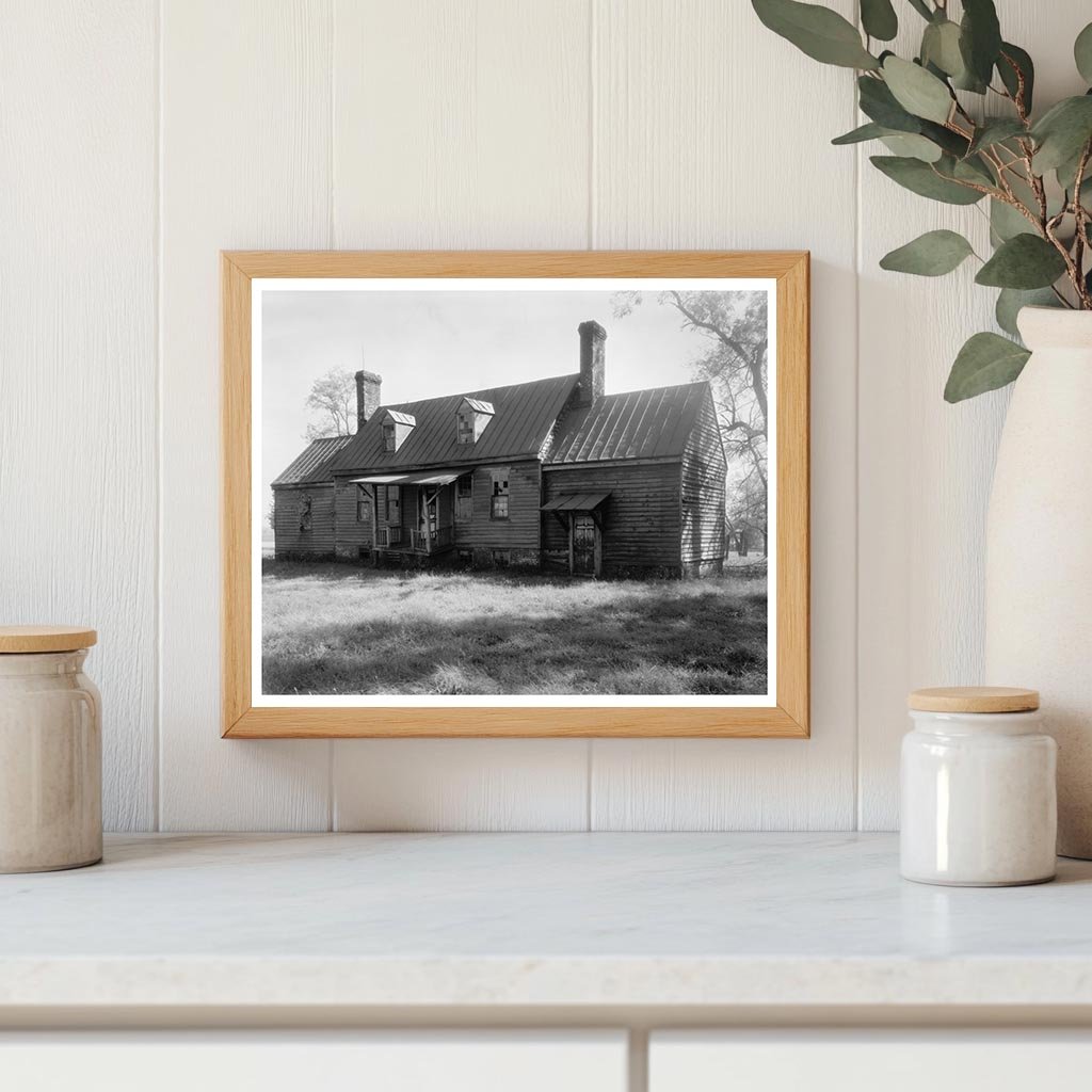 Caroline County, VA Historical Architecture Photo, 1953