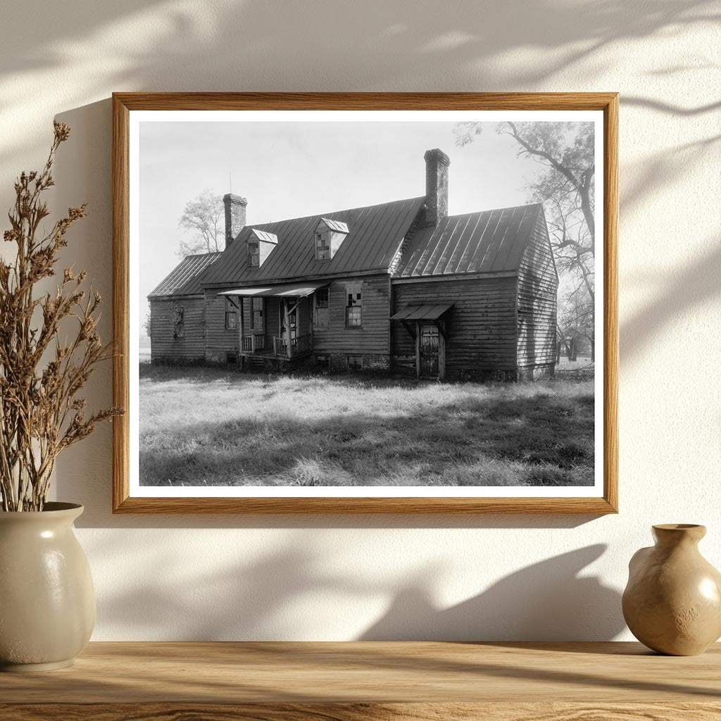 Caroline County, VA Historical Architecture Photo, 1953