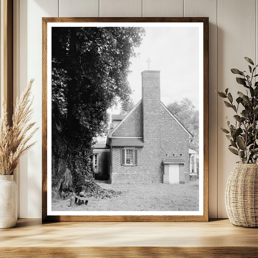 Historic Residence Photo, Charles City, VA, 1953