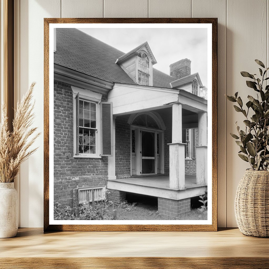 Architectural Details of Charles City, VA - 1953